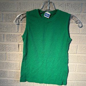70S VINTAGE CHALLENGER GREEN MESH TANK